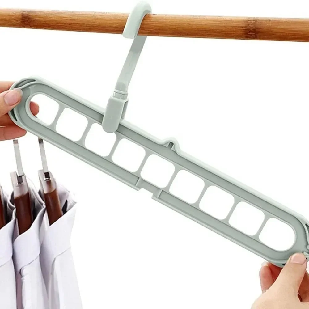 Bundle of 2 Gray and Black Multi Hanger Space Saver
